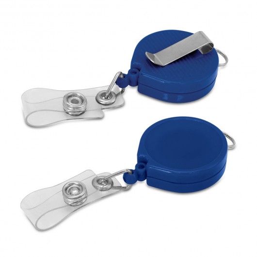 Dark Blue Retractable ID Holders